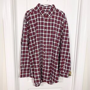 Vineyard Vines Plaid Button Down Whale Shirt XXL